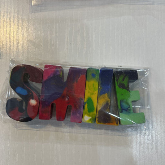 Smile Letter Crayons