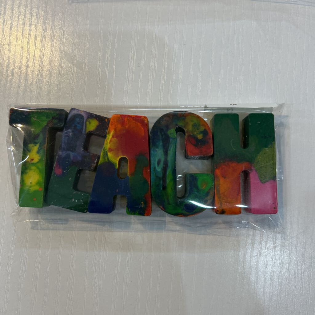Teach Letter Crayons