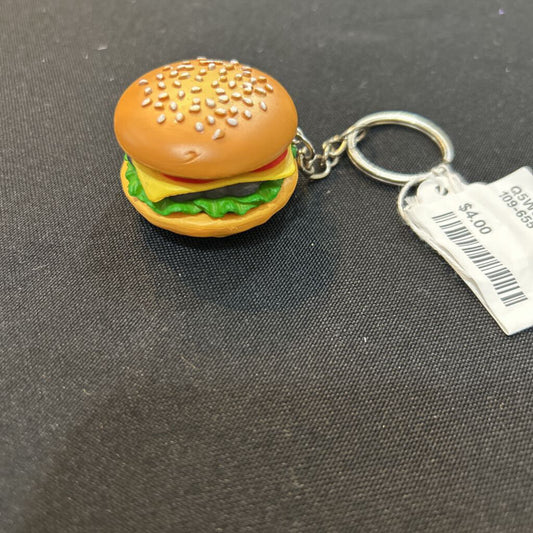 Burger Keychain