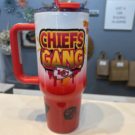 Kansas City Chiefs Gang 40 oz Sport Red
