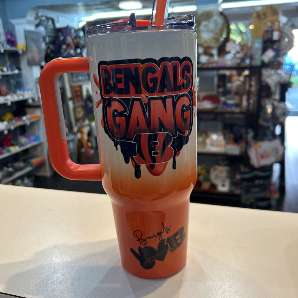 Bengals Gang Sport 40oz Orange