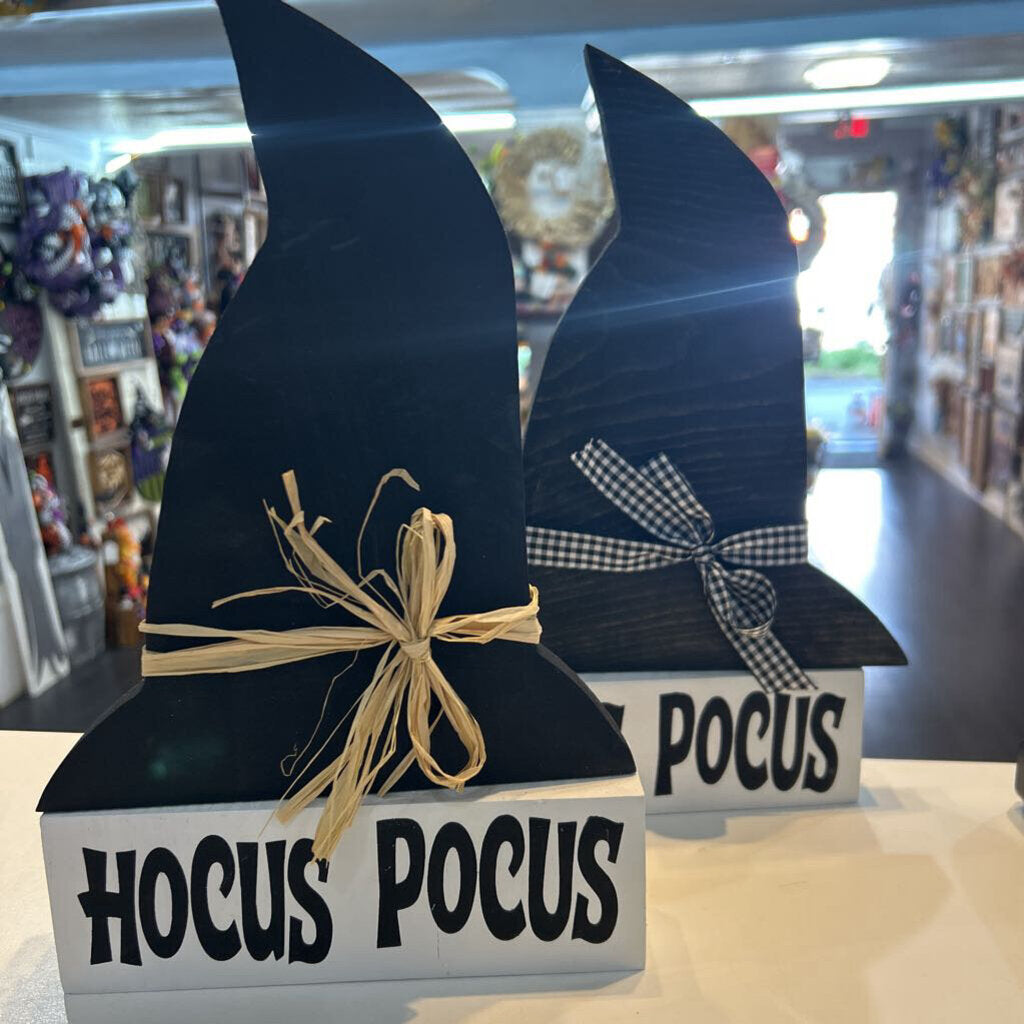 Hocus Pocus Witch Hat w/base