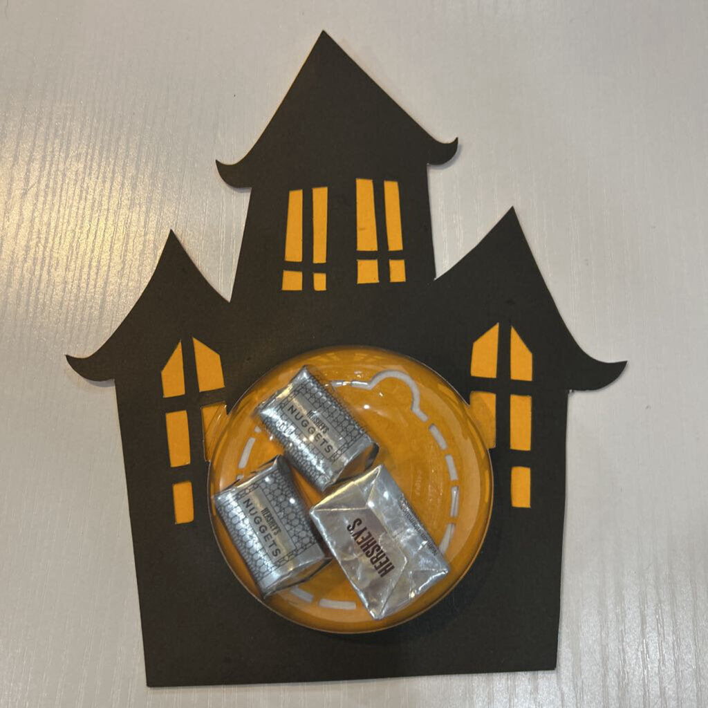 Chocolate Dome Holder Haunted House