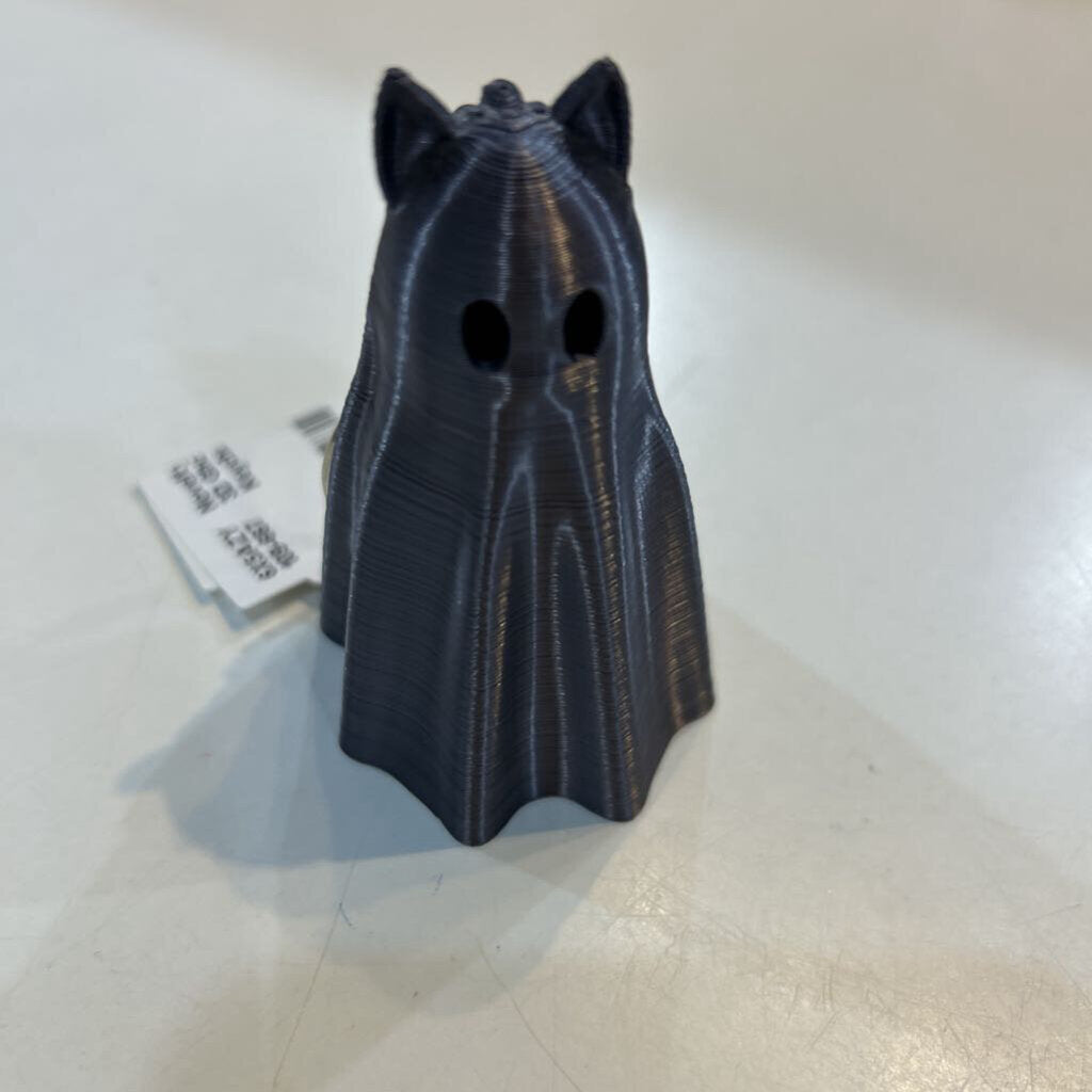 3D Ghost Cat Keychain