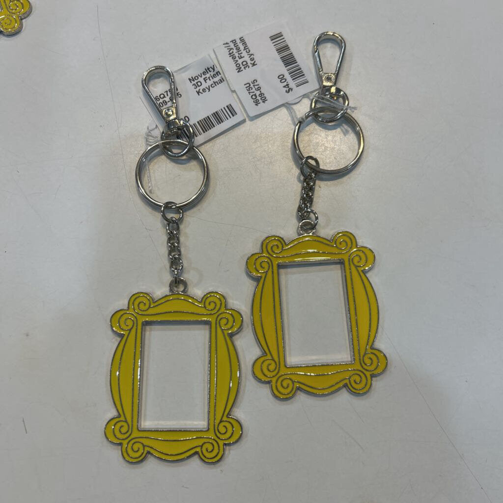 3D Friends Keychain