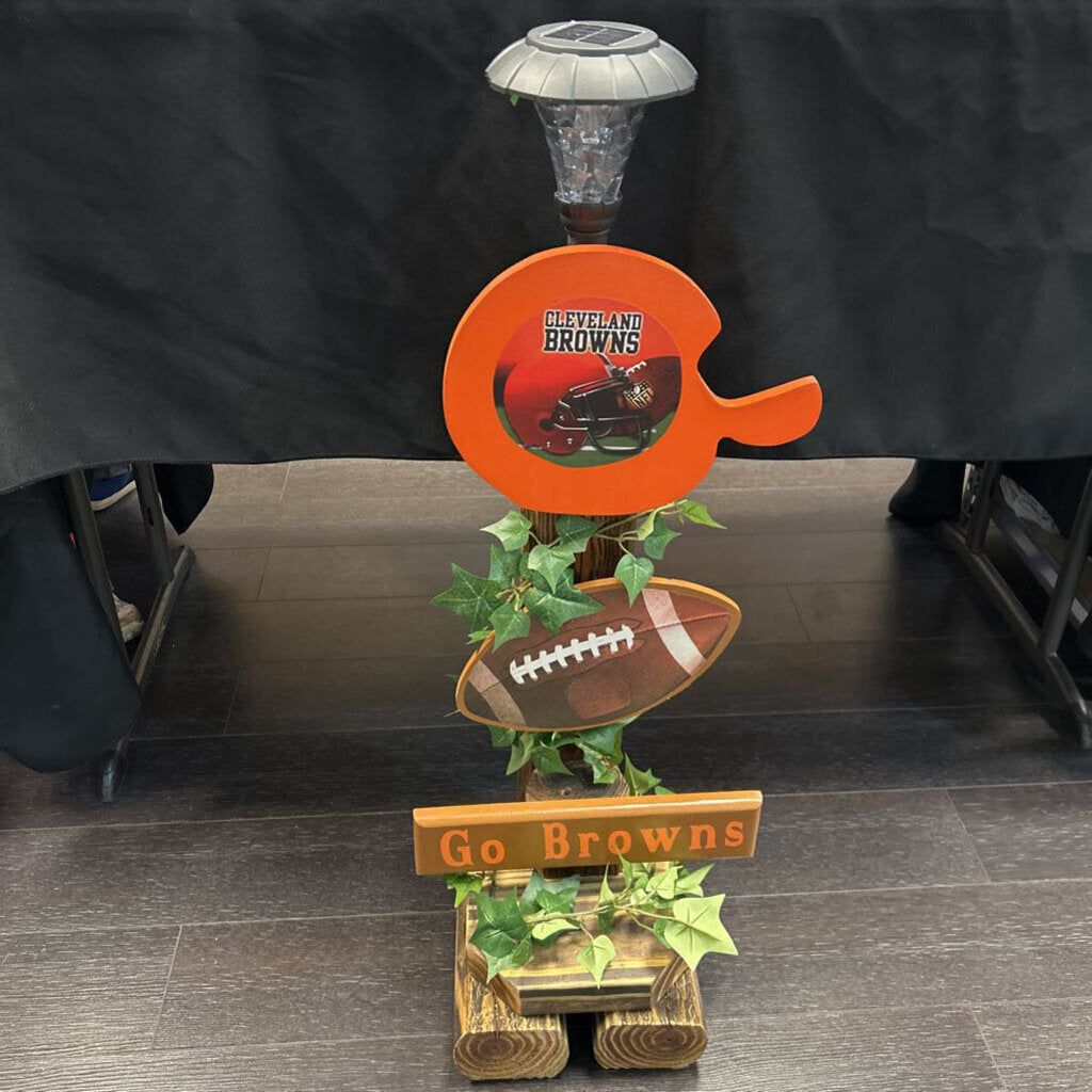 Cleveland Browns Solar Light