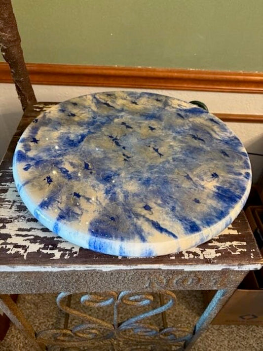 Rotating Table Blue