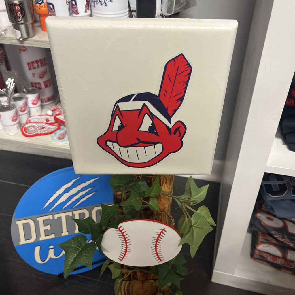 Cleveland Indians (baseball) Solar Light