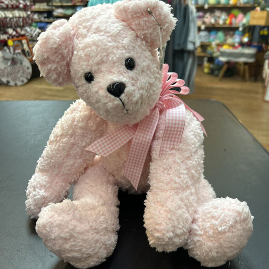 Pink Chenille Bear