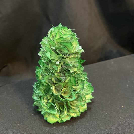 10. Book Page Christmas Tree