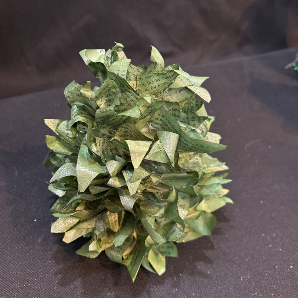 20. Book Page Christmas Tree