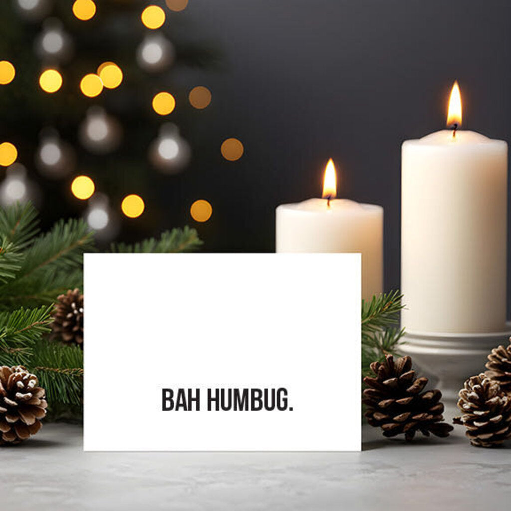 Bah Humbug, Card