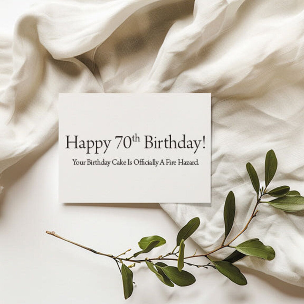 70 Fire Hazard, Card