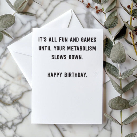 Metabolism, Card