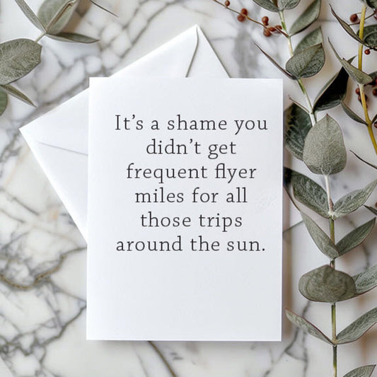 Frequent Flyer Miles, Card