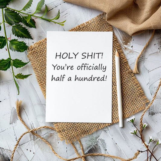 Half A Hundred, Card