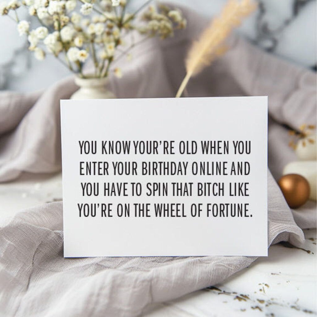 Wheel Of Fortune, Card