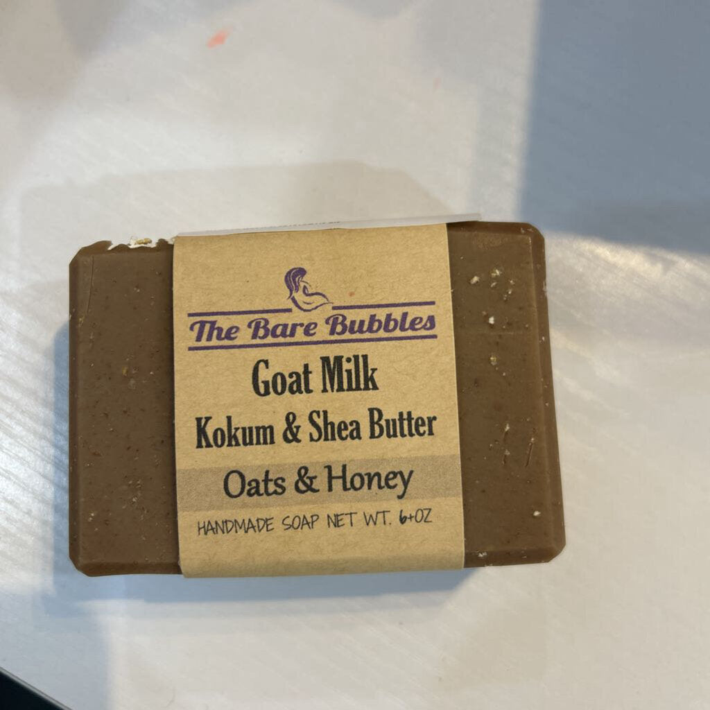 Oats & Honey-Kokum & Shea Butter Goat Milk Soap