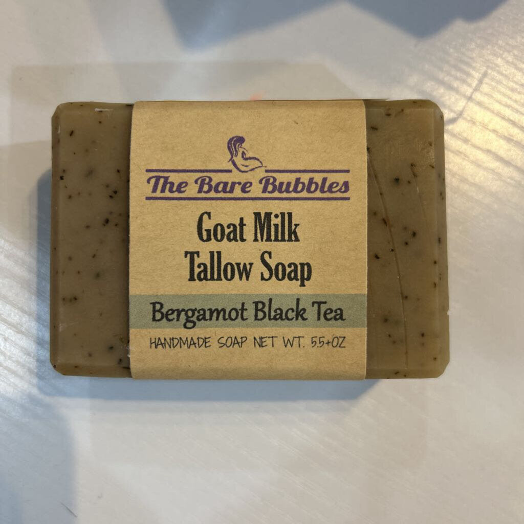 Bergamont Black Tea-Goat Milk Tallow Soap