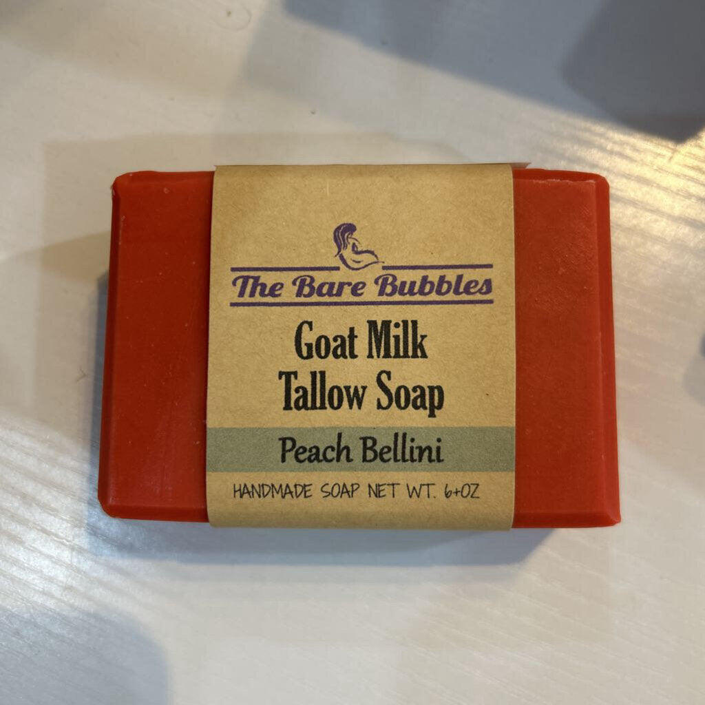 Peach Bellini-Goat Milk Tallow Soap