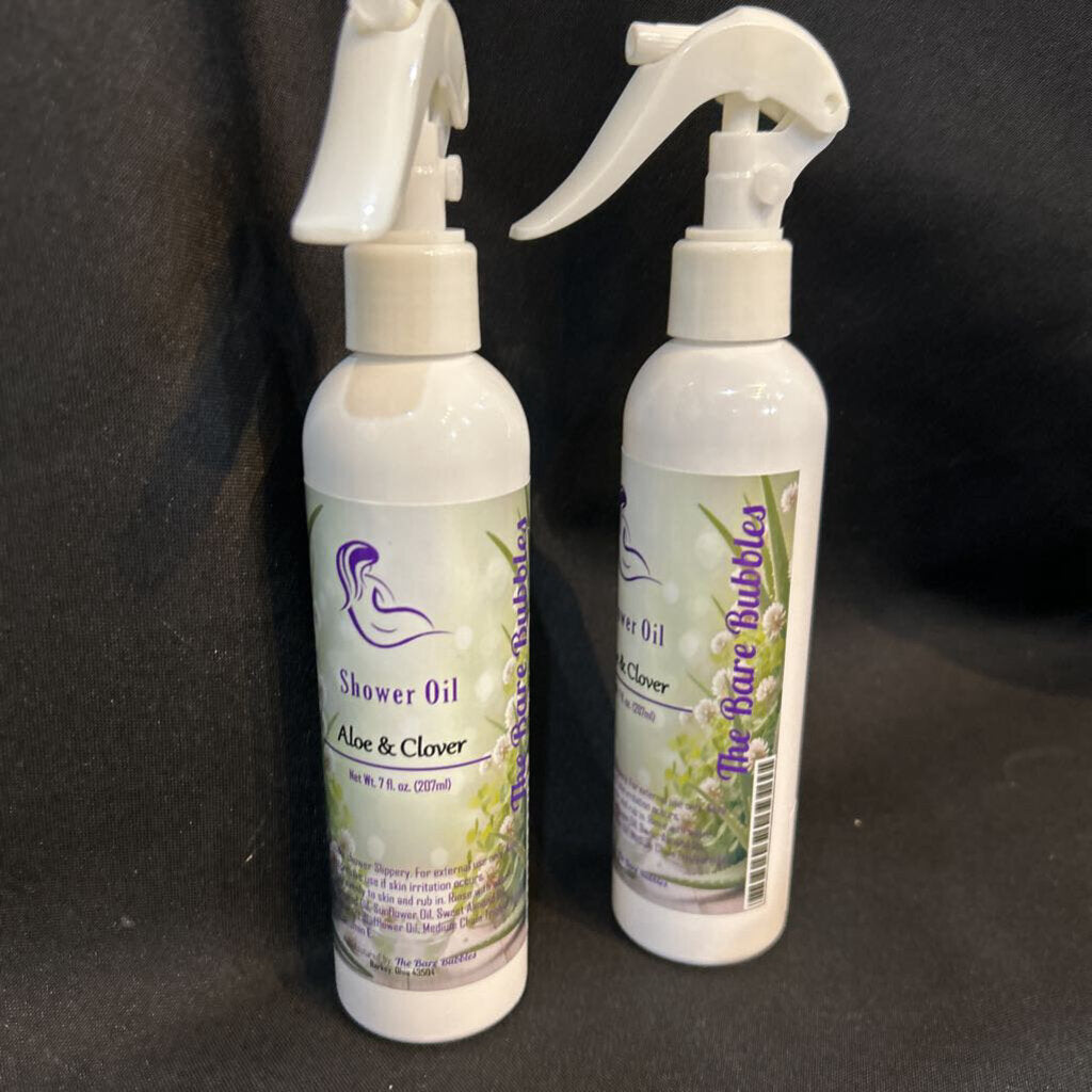 Aloe & Clover-Shower Oil