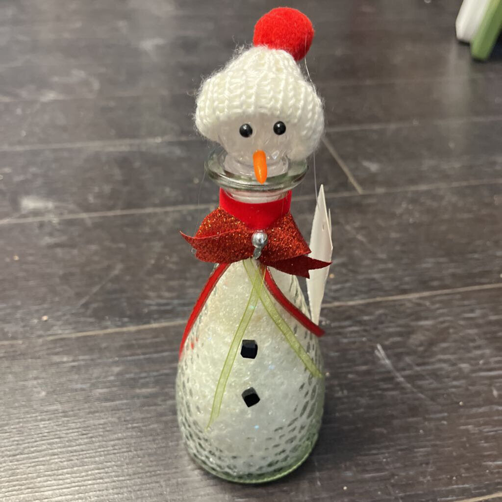 Glass Snowmen
