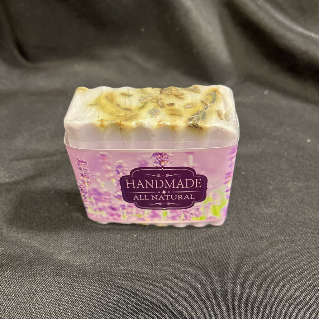 Lavender w/Lavender Buds Goat Milk Soap Bar