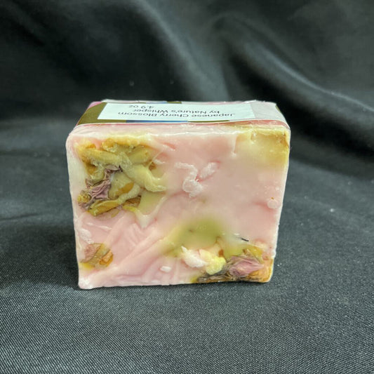 Japanese Cherry Blossoms Goat Milk Soap Bar