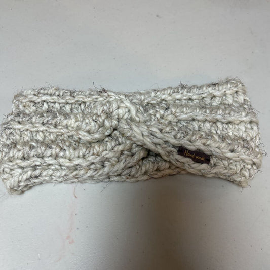 Crochet Twisted Ear Warmer Wheat