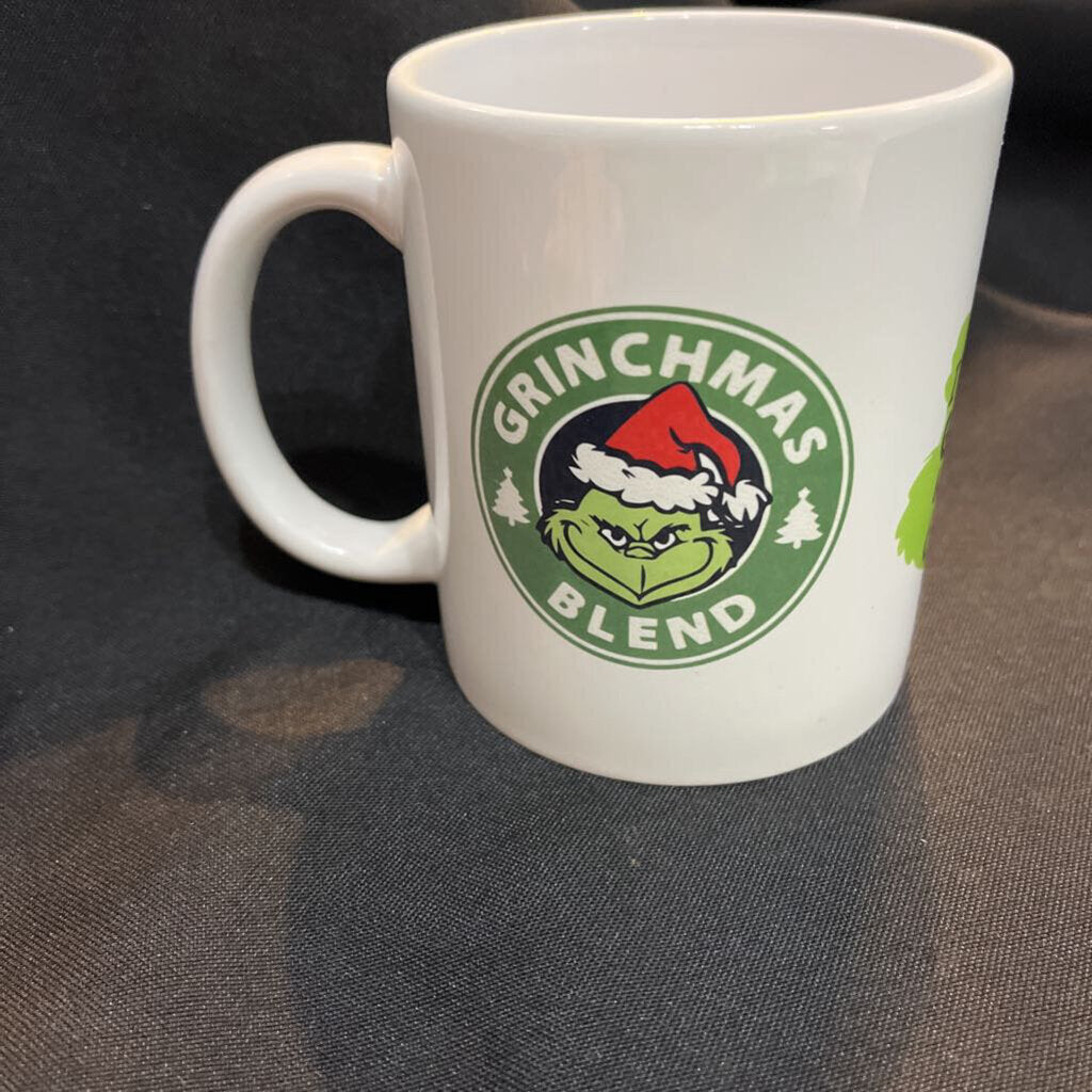Grinch Blend Real Grinch Silouette Coffee Mug