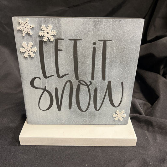 Let it Snow Sign
