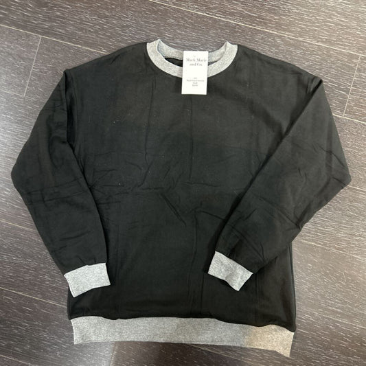 Black/Gray Crewneck