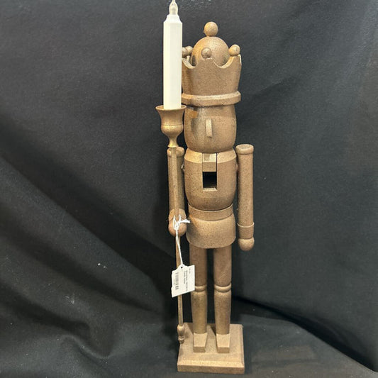 XL Nutcracker Candle Holder