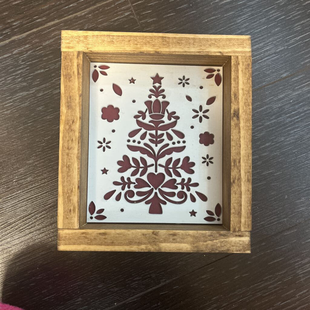 Maroon Tree Scan Mini