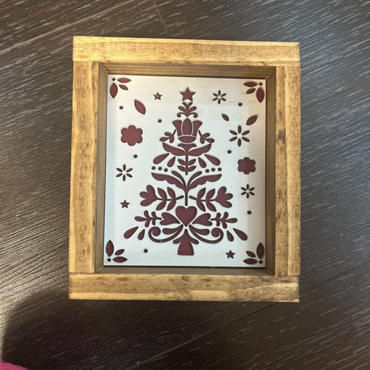 Maroon Tree Scan Mini