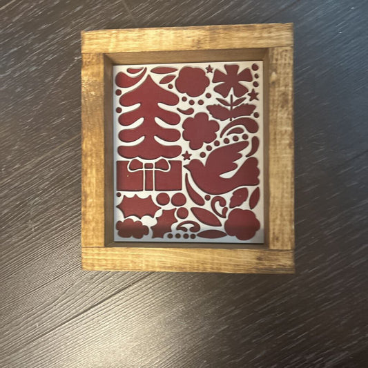 Maroon Scene Scan Mini