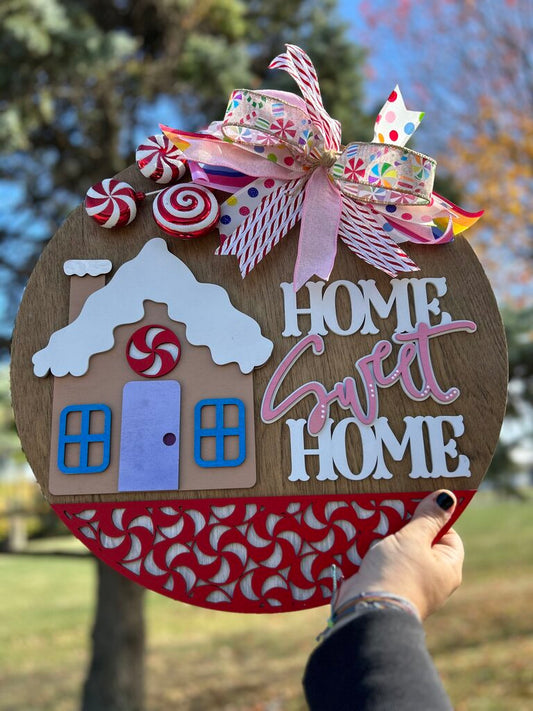 Home Sweet Holiday Ginger Round