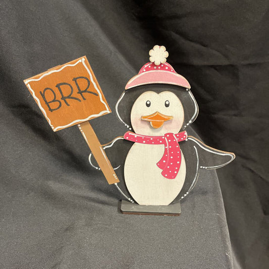 Standing Penguin w/ Brrrrr Shovel