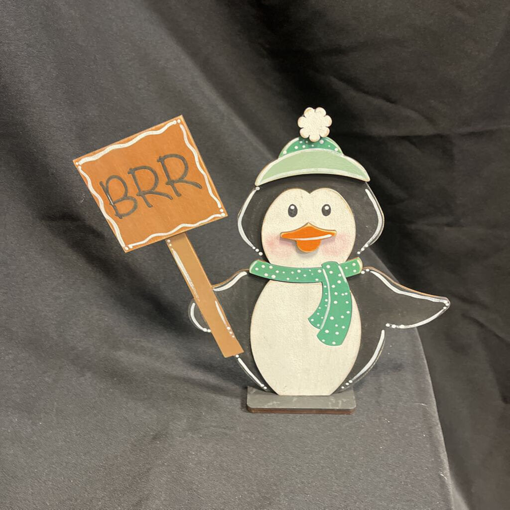 Standing Penguin w/ Brrrrr Shovel