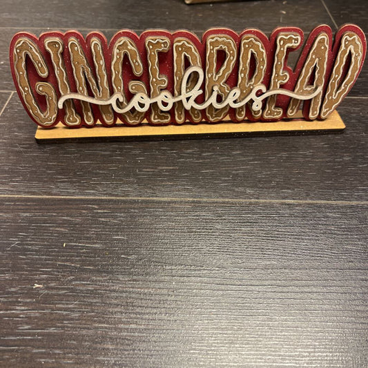 Gingerbread Cookies Sign