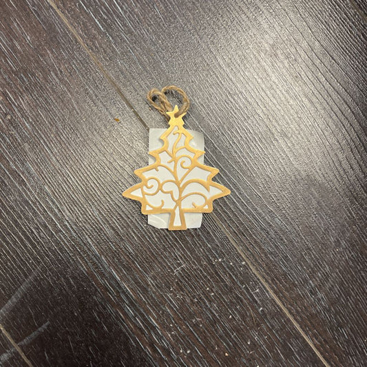 Chrome Tree Ornament