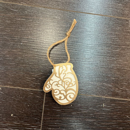 Chrome Glove Ornament