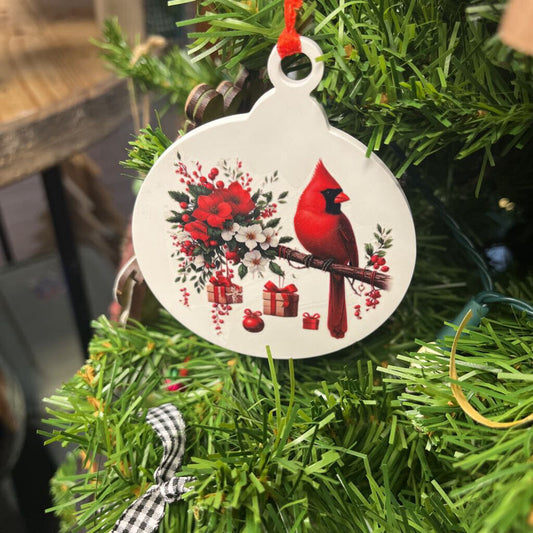 Cardinal Ornament