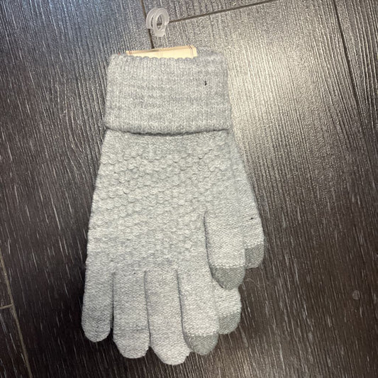 Touch Screen Glove Grey