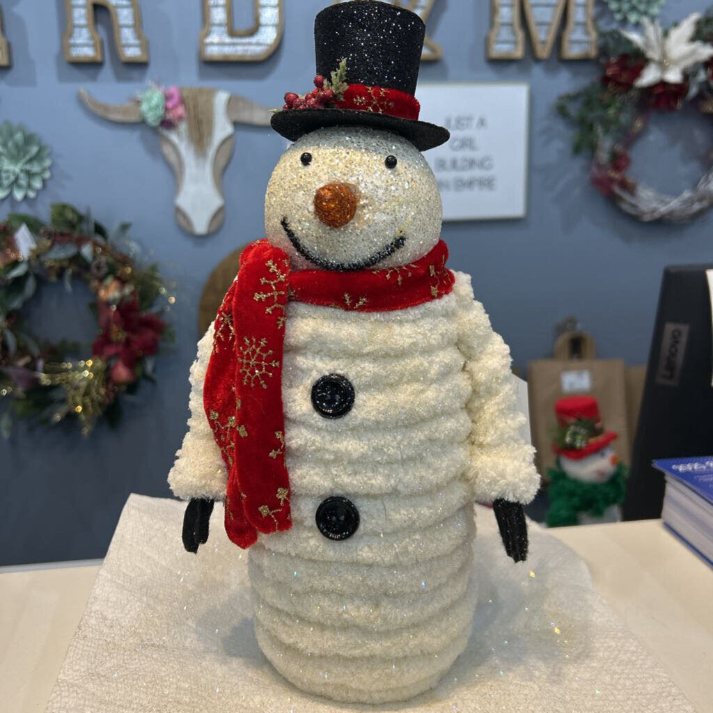 Large Glitter Snowman