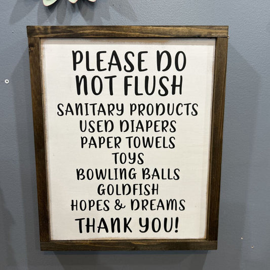 Please Do Not Flush