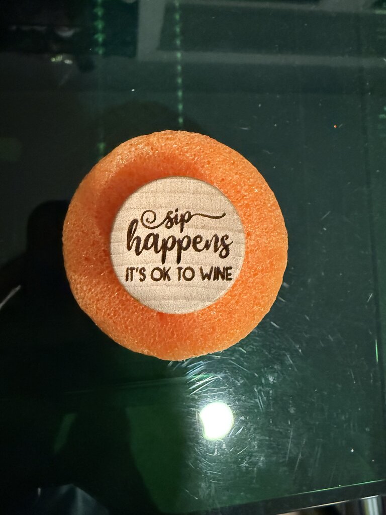 Wine Stopper Sip Happens