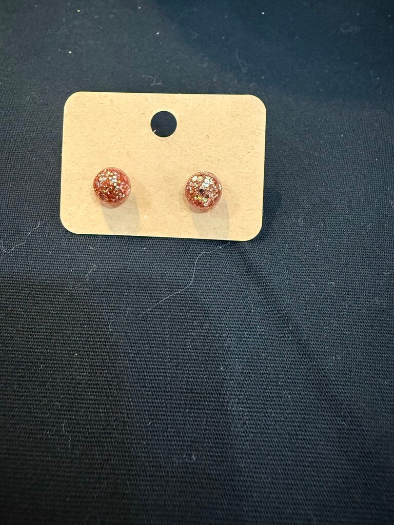 Earring S Circle Rose Gold