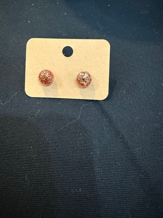 Earring S Circle Rose Gold