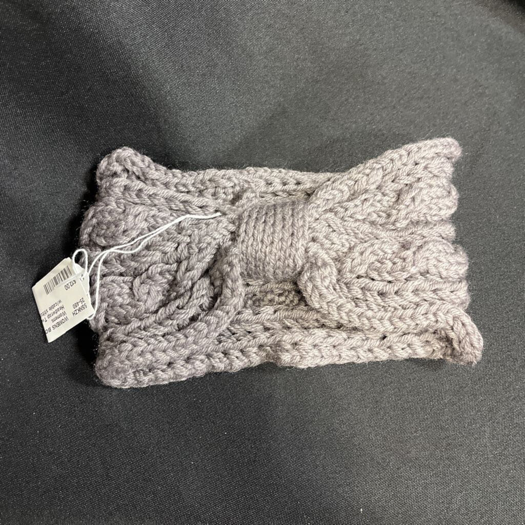 Womens Headwrap Twist w/cable stitch